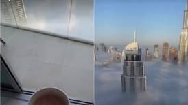 [VIDEO] Más allá del cielo: la increíble vista desde un departamento en Dubai que se hizo viral por estar arriba de las nubes
