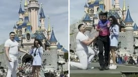 VIDEO| Propuesta de matrimonio en Disneyland sale mal y se hace viral