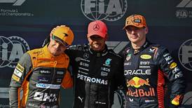Hamilton le quita la pole a Verstappen y Checo Pérez queda con gusto a poco en el GP de Hungría