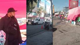 Habitantes de Cuautitlán Izcalli entran en pánico por balacera en tianguis del Estado de México