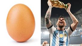 El huevo más "likeado" en la historia de Instagram reacciona luego de que Messi rompiera el récord