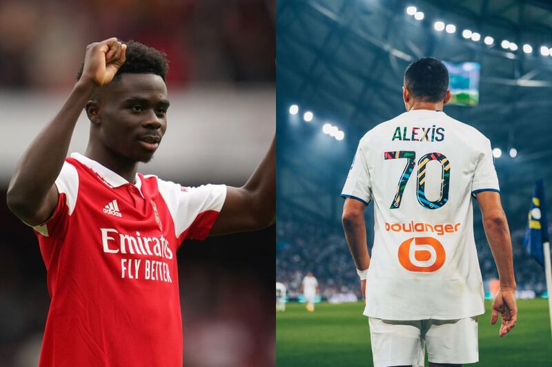 Bukayo Saka va por récord de Alexis Sánchez en el Arsenal