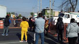 (VIDEO) Bloqueo de avenida en segundo día de vacunación contra Covid-19 en Ecatepec