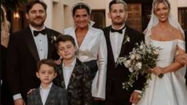 "Mala suegra": Marlene Rodríguez se vistió de blanco en la boda de su hijo Ricky Montaner