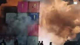 VIDEO| Así se vivió la explosión de un depósito en Bangladesh