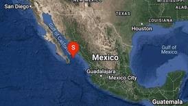 Reportan sismo de magnitud 5.5 en Baja California Sur
