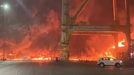 Impactantes imágenes de la explosión de contenedor en Dubai  