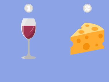 Test de Personalidad: ¿Vino o queso? Elige uno y descubre tu nivel de espontaneidad