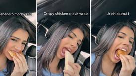 VIDEO | "Tiktoker” come más de tres hamburguesas diarias de McDonald‘s y se hace viral