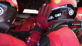 VIDEO | El grito de Charles Leclerc tras choque que sufrió en el Gran Premio de Francia