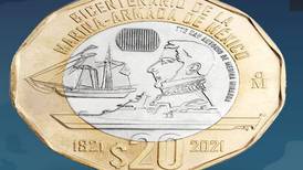 Numismática: Conoce la nueva moneda de 20 pesos de la Marina- Armada de México