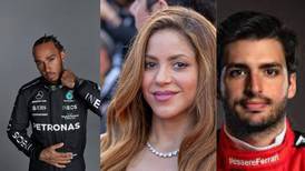 Se revela el nombre del piloto que presentó a Shakira y Lewis Hamilton