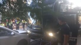 VIDEO | Accidente en Argentina: chocó el bus que llevaba a River Plate