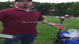 VIDEO | Hombre gana 5 mil dólares vendiendo agua embotellada y cerveza en Central Park y se vuelve viral