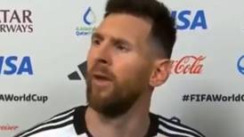 La caliente entrevista de Lionel Messi postpartido entre Argentina y Países Bajos