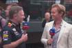 VIDEO | Christian Horner defiende a Checo Pérez de Nico Rosberg en plena entrevista