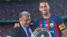 VIDEO | Las emocionantes despedidas del Camp Nou a Sergio Busquets y Jordi Alba