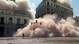VIDEO | Así fue el momento exacto de la explosión del hotel Saratoga en La Habana
