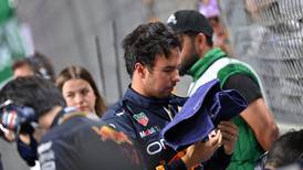 "Son de las carreras que duelen mucho", Checo Pérez tras culminar en el cuarto lugar del GP de Arabia Saudita