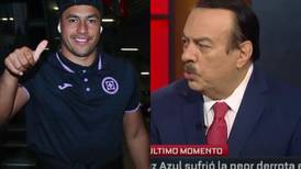 Periodista de ESPN revienta a Iván Morales de Cruz Azul por sobrepeso tras goleada ante América