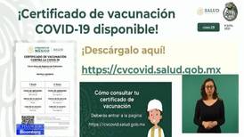 ¿Cómo obtener tu certificado de vacunación Covid-19?
