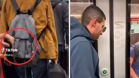 VIDEO| Captan momento en el que hombre se roba un celular en el Metro y se hace viral
