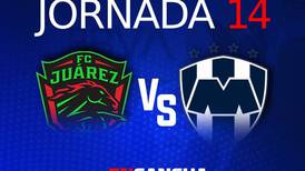 Juárez vs Rayados: día, hora y dónde ver en vivo la Jornada 14 del Apertura 2022 de la Liga MX