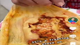 VIDEO | Mujer crea los "pizzamales" y su receta se hace viral