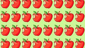 Acertijo visual: Encuentra a la manzana diferente en 5 segundos