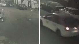 VIDEO| Una cámara de seguridad captó los desgarradores gritos de una mujer en un taxi
