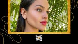 Eiza González deslumbra en Versace en los premios "Globo de Oro"
