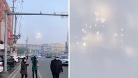 VIDEO| Captan extrañas luces en el cielo en China ¡Impresionante!