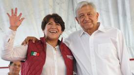 AMLO dice que hay una campaña en contra de Delfina Gómez por “diezmos” de trabajadores de Texcoco a Morena