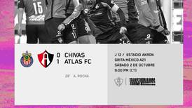 Atlas vence a Chivas con penal a lo panenka y ahora es líder del torneo