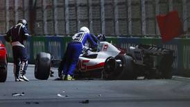 VIDEO | Mick Schumacher destrozó su monoplaza en la Q2 del GP de Arabia Saudita