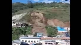 VIDEO | Derrumbe en Perú sepulta más de 60 casas, hay por lo menos 7 desaparecidos