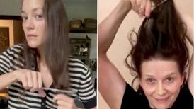 VIDEO | Famosas francesas se cortan el pelo en apoyo a mujeres en Irán y se hace viral
