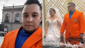 El mayor fan de Dragon Ball: Se casó usando un traje inspirado en Gokú y se hizo viral