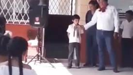VIDEO | "¡Viva su jefa, perdón Josefa", niño se confunde al dar el Grito de Independencia y se vuelve viral