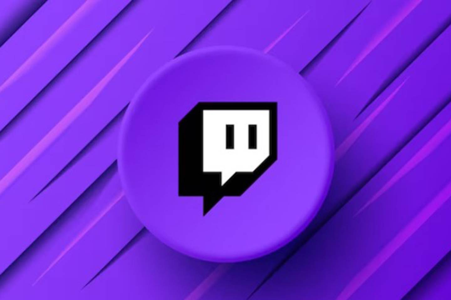 Twitch logo.