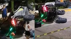 VIDEO | Joven recibe de regalo de cumpleaños un vehículo todo terreno, muere al estrenarlo