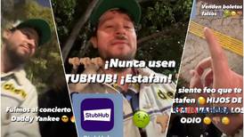 Estafan a Luisito Comunica con boletos de Daddy Yankee por alrededor 20 mil pesos y se hace viral | VIDEO
