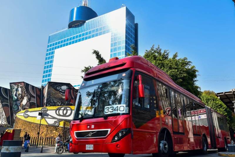 metrobus en la ciudad de México