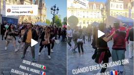 VIDEO | Turistas mexicanos bailan “Payaso de Rodeo” y “La Chona” en París y causan sensación