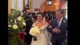 VIDEO | La emoción de Miguel Herrera en la boda de su hija