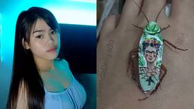 Arte sobre cucarachas: chica filipina utiliza a estos insectos como lienzo de sus pinturas