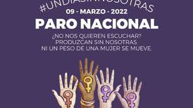 8M: Convocan a "Día sin Mujeres" el 9 de marzo