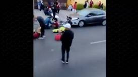 Video: Conductor en presunto estado de ebriedad atropelló a 12 peregrinos