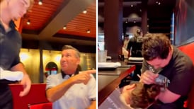 VIDEO| Papá le dice a mesero que su hija piensa que es lindo y se viralizan