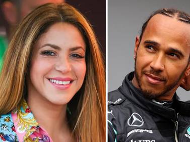 Shakira fue sorprendida por Lewis Hamilton con un lujoso regalo  